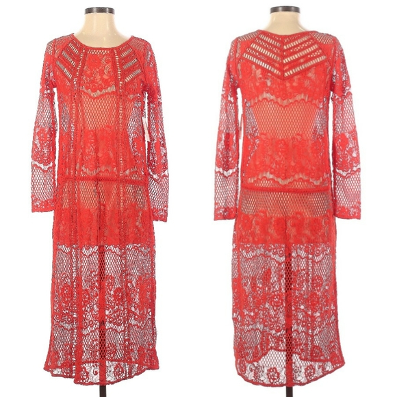 Free People Luna Lace Dress - Picture 2 of 4